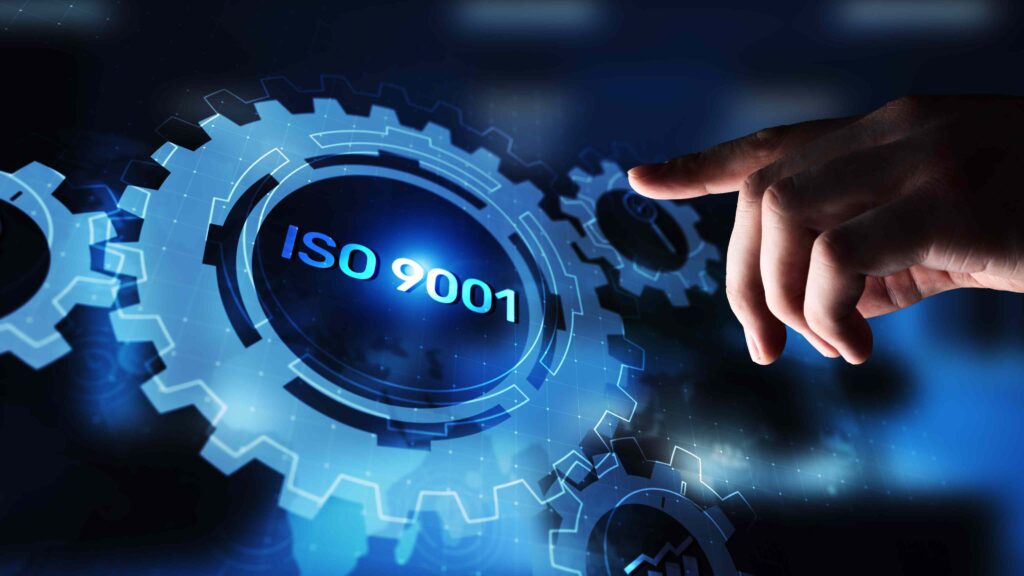 Illustration representing the future of HSEQ with updated ISO 9001 and ISO 14001 standards for UK and Irish businesses.